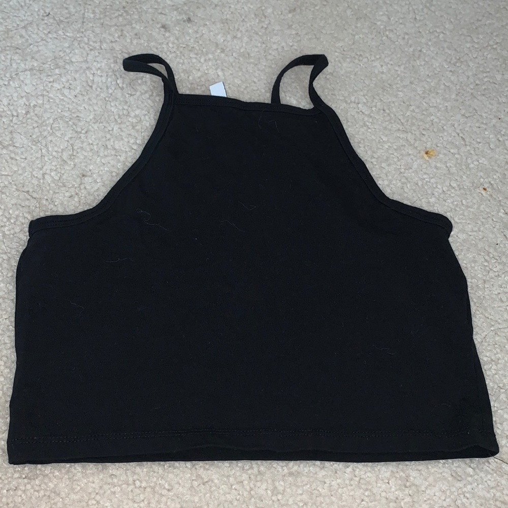 Black Crop Top